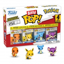 Pokmon Pack de 4 Figuras Bitty POP! Vinyl Series 2 2 cm