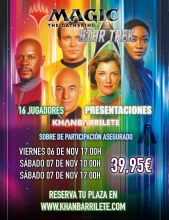 Presentaci�n MTG Star Trek (S�bado 07/11/2026, 10:00 h.)