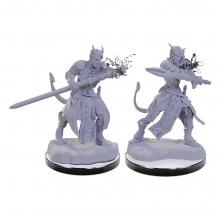 D&D Nolzurs Marvelous Miniatures Miniatura sin pintar Tiefling Warlocks