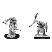 D&D Nolzurs Marvelous Miniatures Miniaturas sin pintar Warforged Barbarian