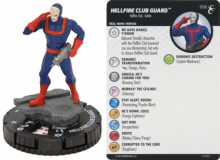 Marvel HeroClix X-Men Rise & Fall: 006 Hellfire Club Guard