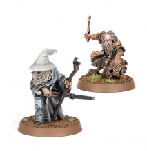 Thr�in el Quebrado y Gandalf el Gris