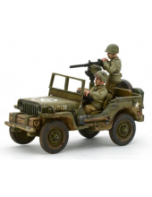 BOLT ACTION - US ARMY JEEP WITH 30 CAL MMG - EN